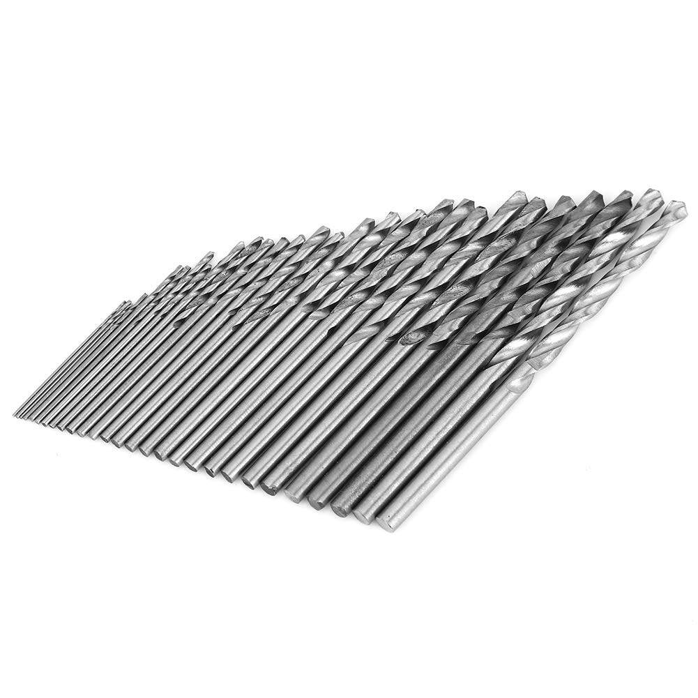 Hss-stahl-spiralbohrer Mit Geradem Schaft, 0,8 Bis 1,5 Mm, 16