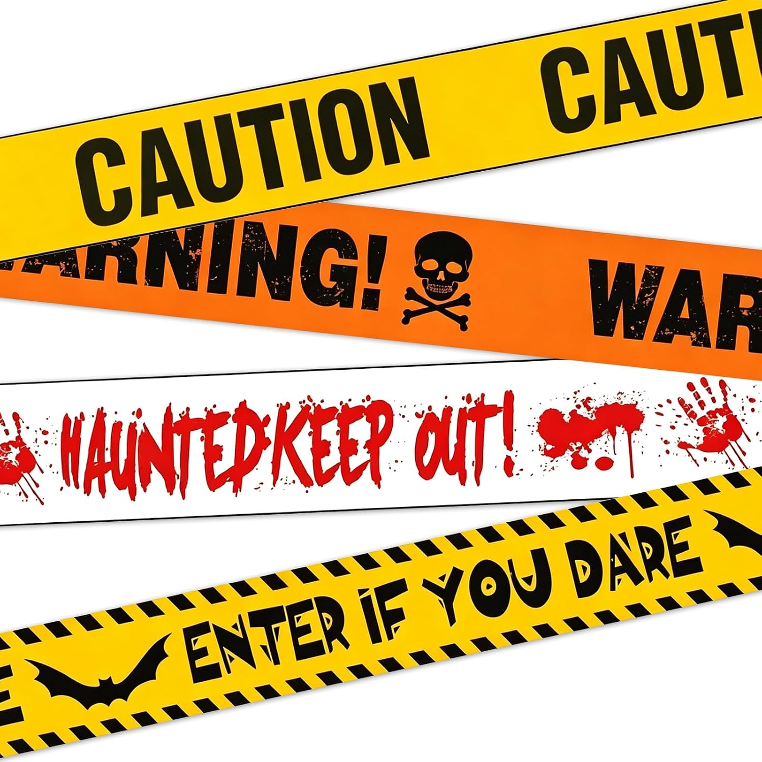 Stück Halloween-warnband, Banner, Schilderband