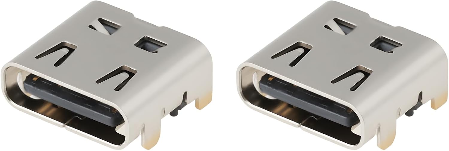 2er-pack Usb-typ-c-ladeanschlüsse, Kompatibel Mit Dell Xps 13 9365 2-in-1-laptop, Linker Anschluss