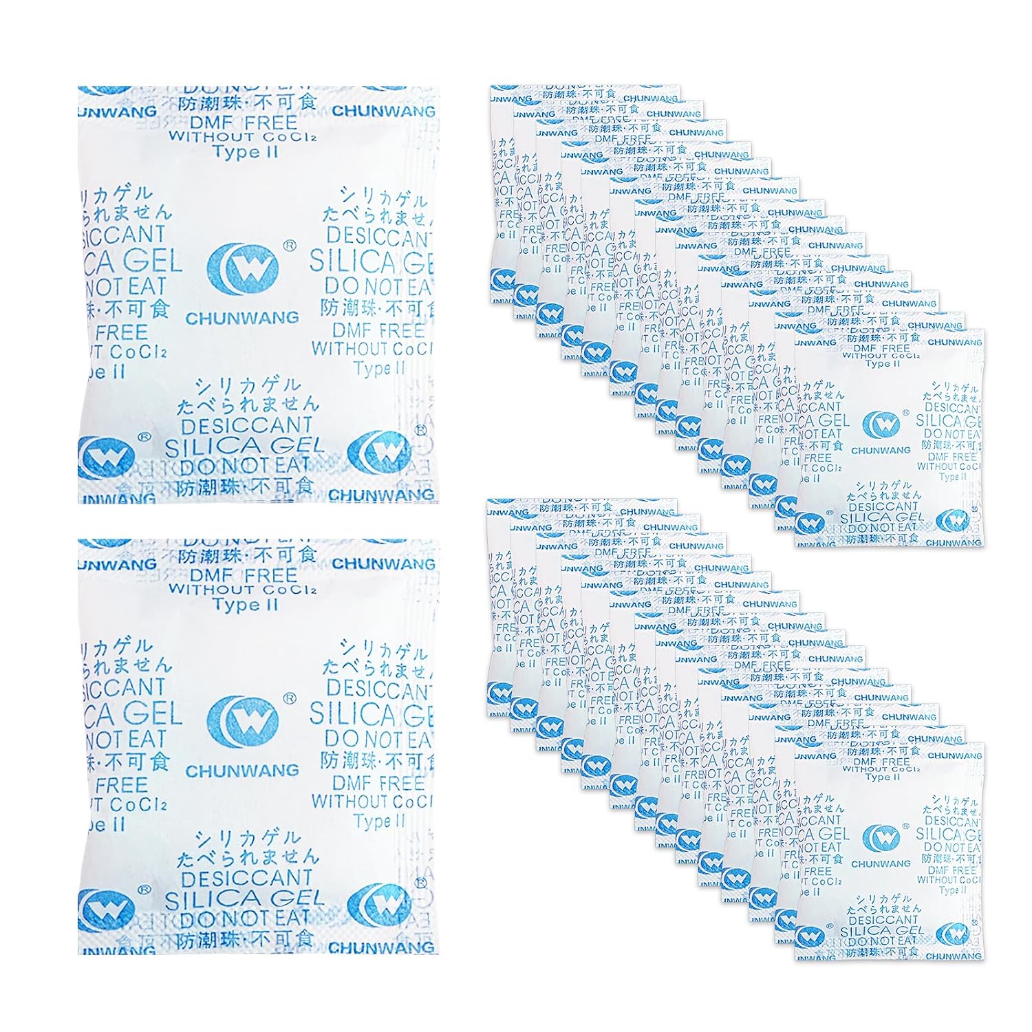 30 Trockenmittelbeutel, 10 G/beutel, Silicagel-trockenmittel, Trockenmittelbeutel, Feuchtigkeitsabsorbierende Silicagel-beutel Für Kleidung, Schubladen, Schuhe, Leder, Schmuck, Elektronik