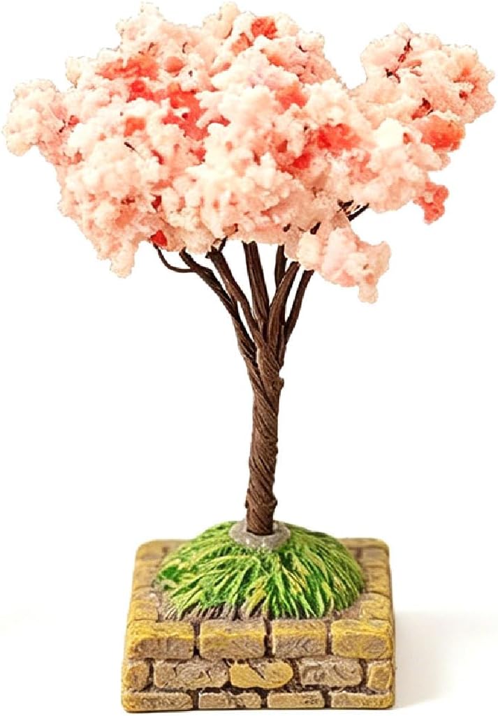 Handgefertigtes Künstliches Kirschbaummodell, Miniaturrose 4