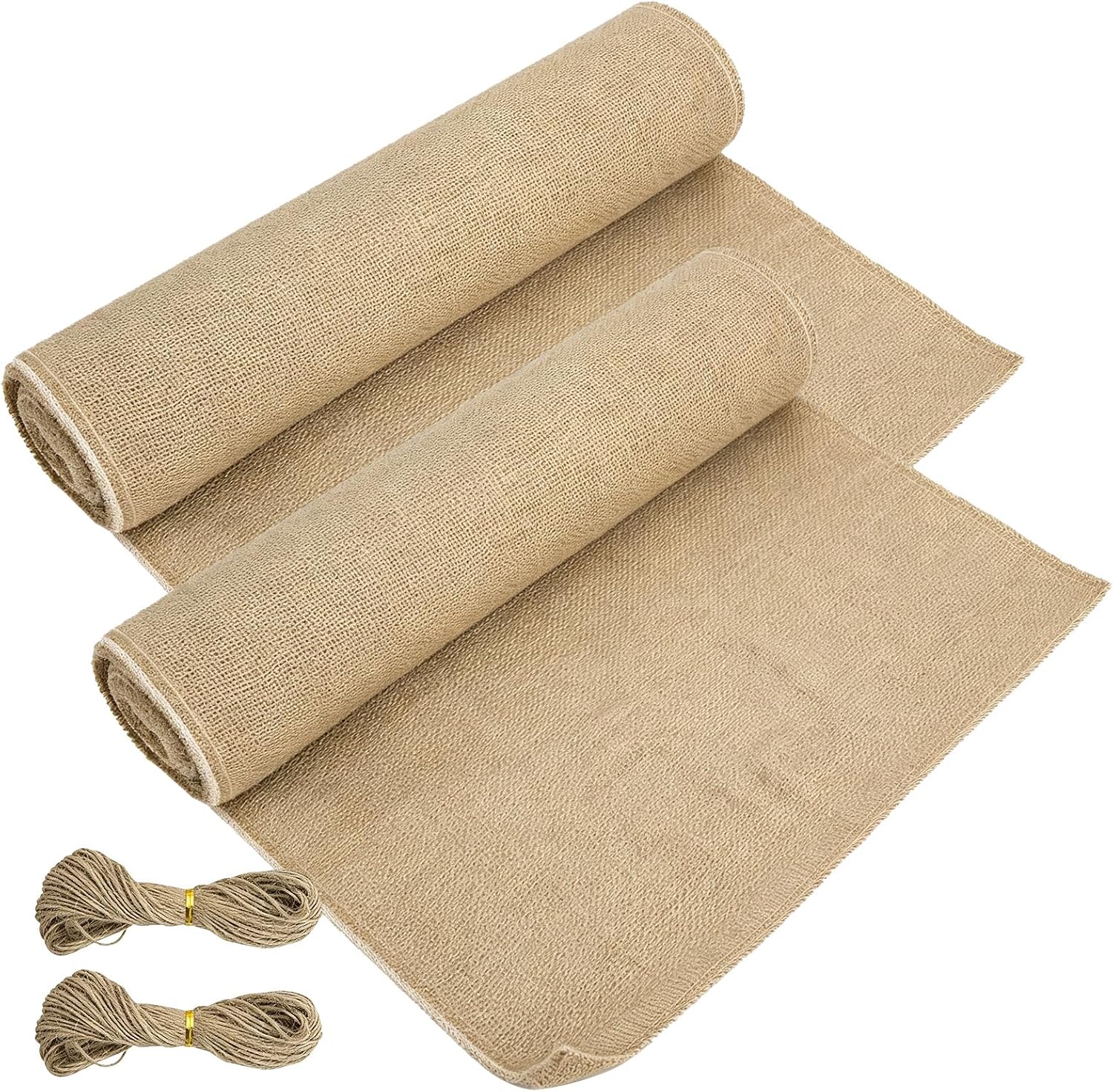 Packung Mit 2 Rollen Jute-pflanzenschutzfolie – 3 M X 25,5 Cm – Winterschutz