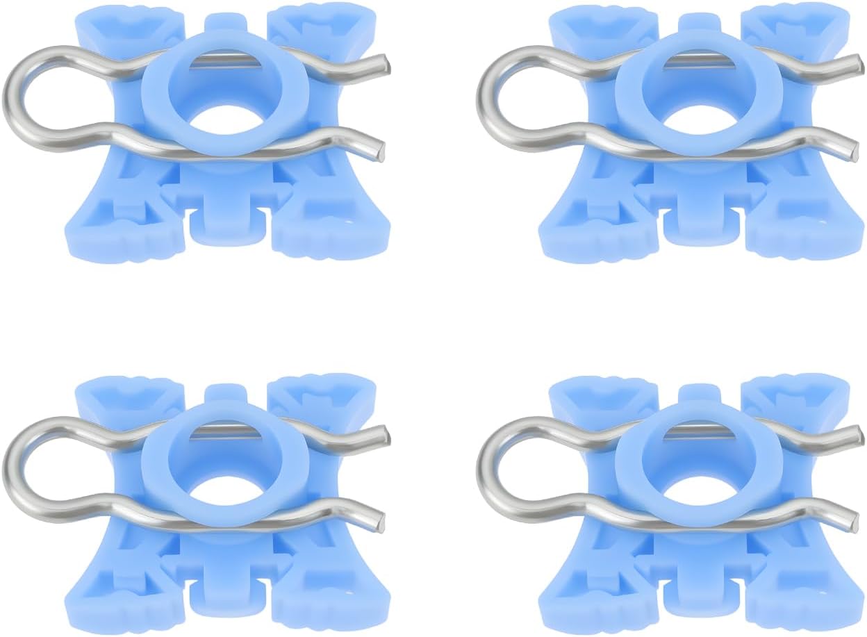 4 Stück Quadratische Fensterheber-gleitclips, Kompatibel Mit Scania 4, 5, 6, Pgrt, Ersetzt Oem 1110814 Und 1346119