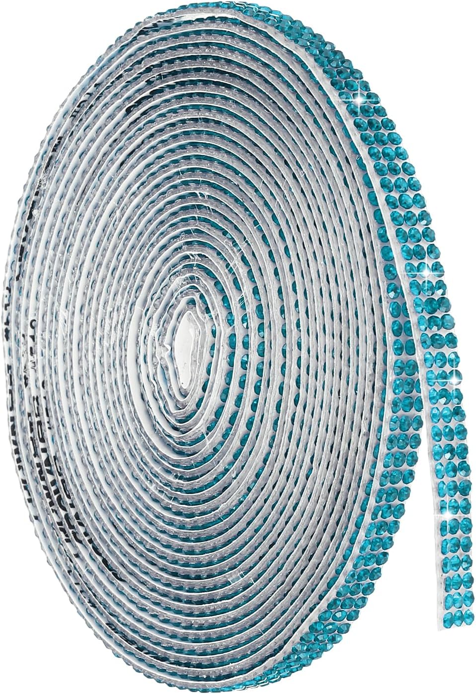Yards Selbstklebendes Strassband In Cyanblau