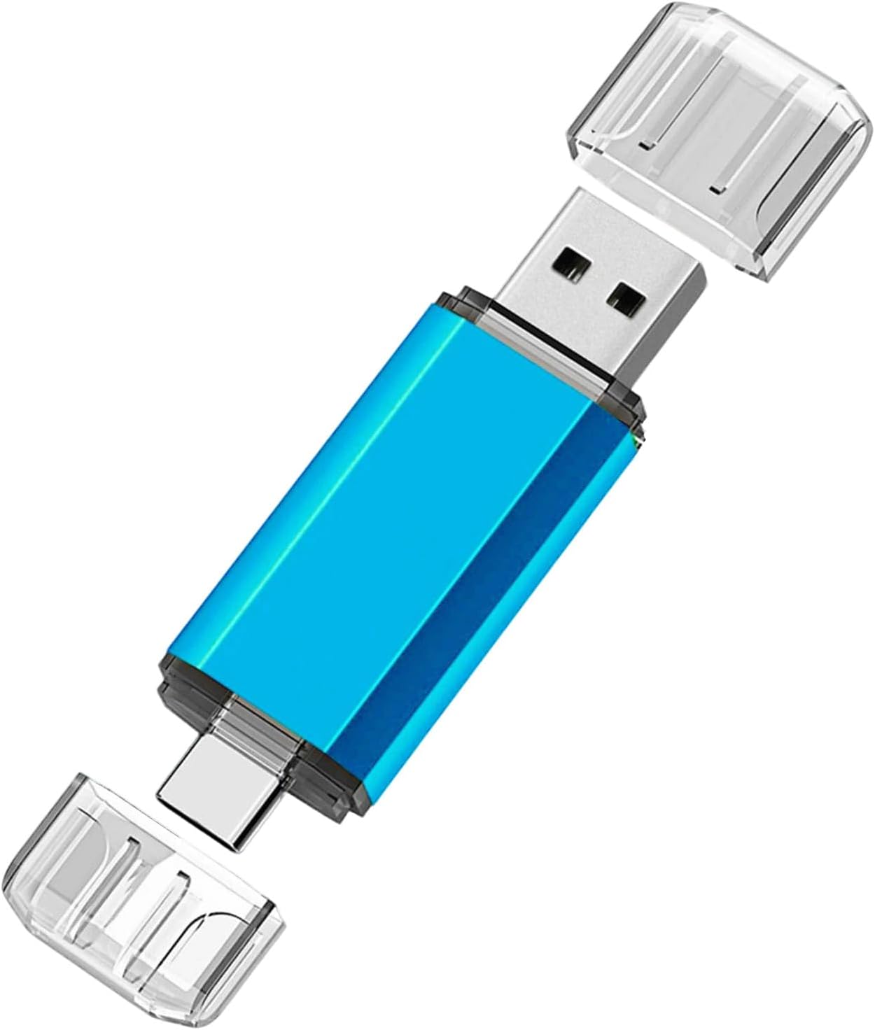 Usb-stick, 2-in-1 Usb-c, 256 Mb Tragbarer Usb-stick, Sowohl Für Mobiltelefone Als Auch Für Computer Geeignet, Zum Speichern Von Fotos, Dateien Und Musik