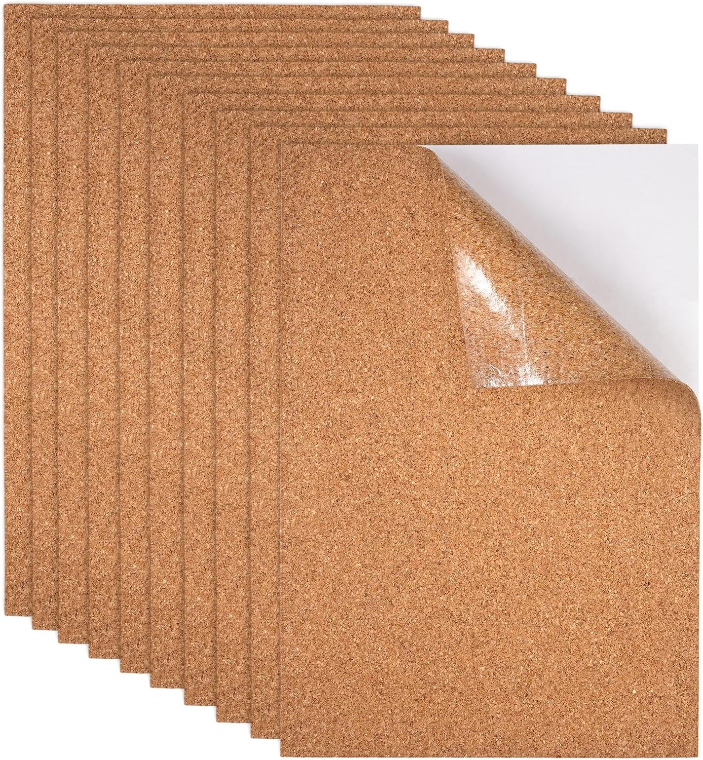 10 Selbstklebende Korkplatten, 30 X 20 Cm, 1 Mm Kork