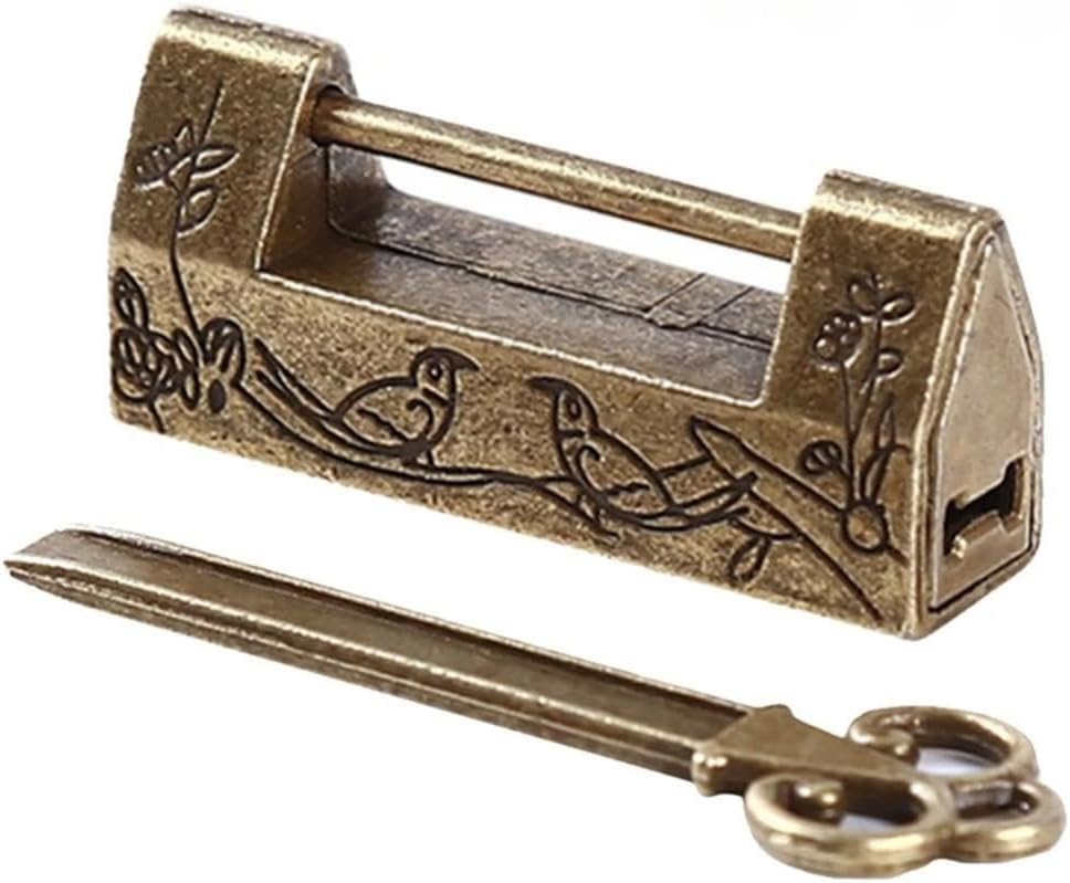 Vintage-schloss Aus Zinklegierung, 41 Mm, Für Schmuckkästchen