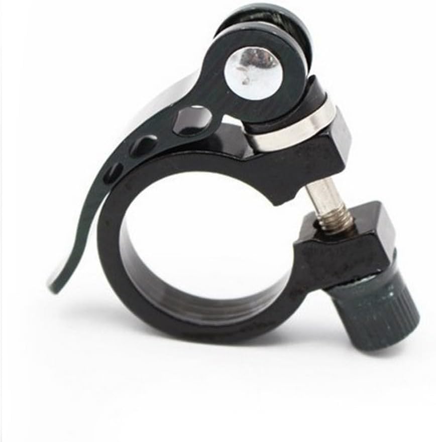 Leichte Fahrradsattelstützenklemme Aus Aluminium 31,8 Mm (gelb 31,8)