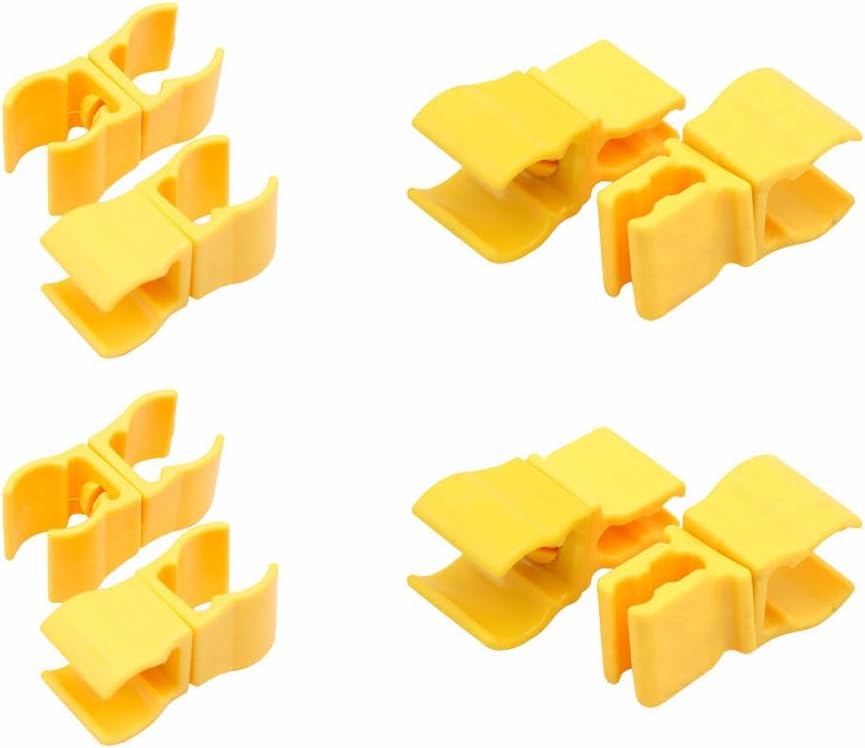 Set Mit 8 Drehbaren Clips Für Fußballtrainingsschläger