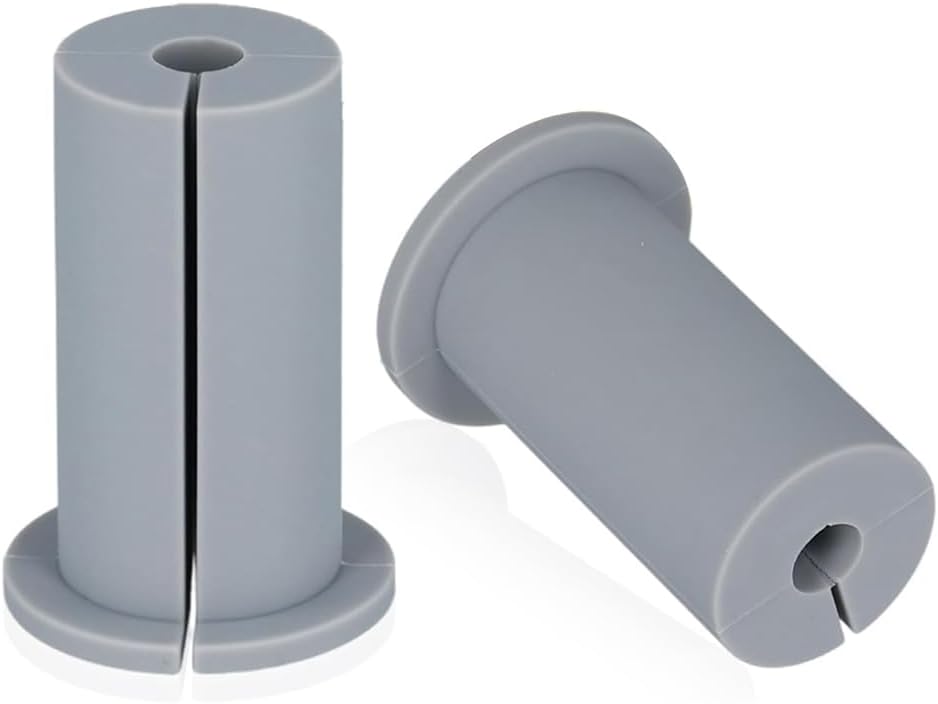 2-teiliges Kabelführungsset Für 2,5 Cm Wanddurchführungen, Ethernet-kabeldurchführung, Grau