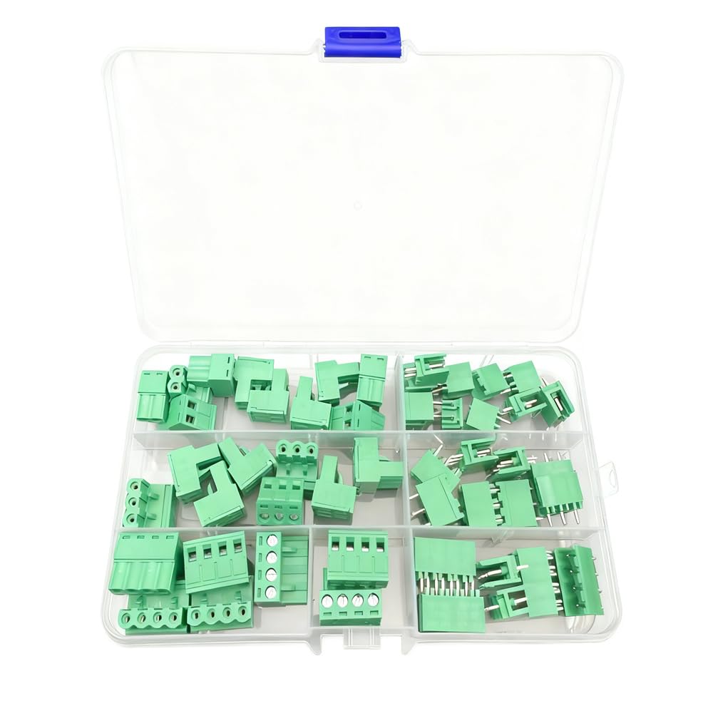 Packung Mit 50 2,54-mm-schraubklemmen Für Die Schaltungsmontage