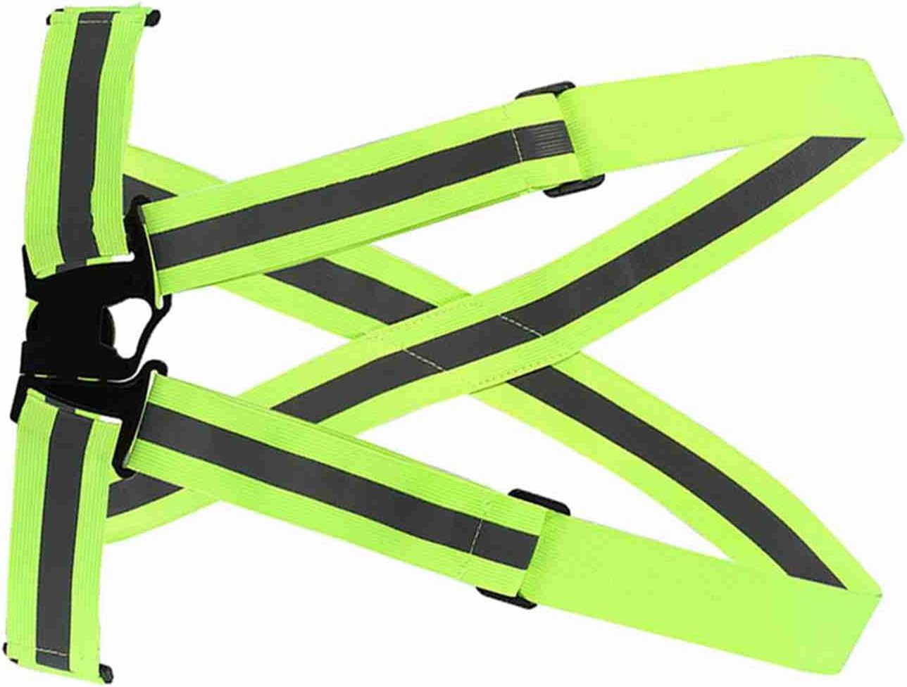 Reflektierende Weste Mit Elastischem Band, Zum Laufen