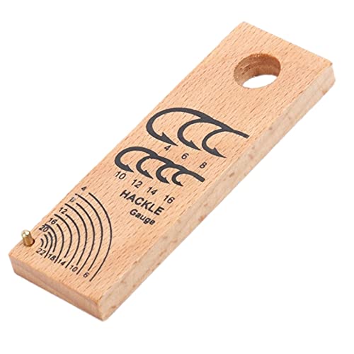 Kompaktes Angellineal Aus Holz Mit Kontrastierendem Messhaken