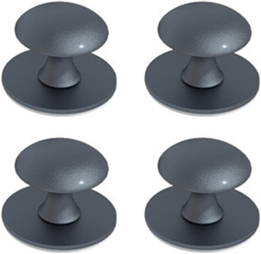 Stück Aluminium-schrankknöpfe (hellblau)