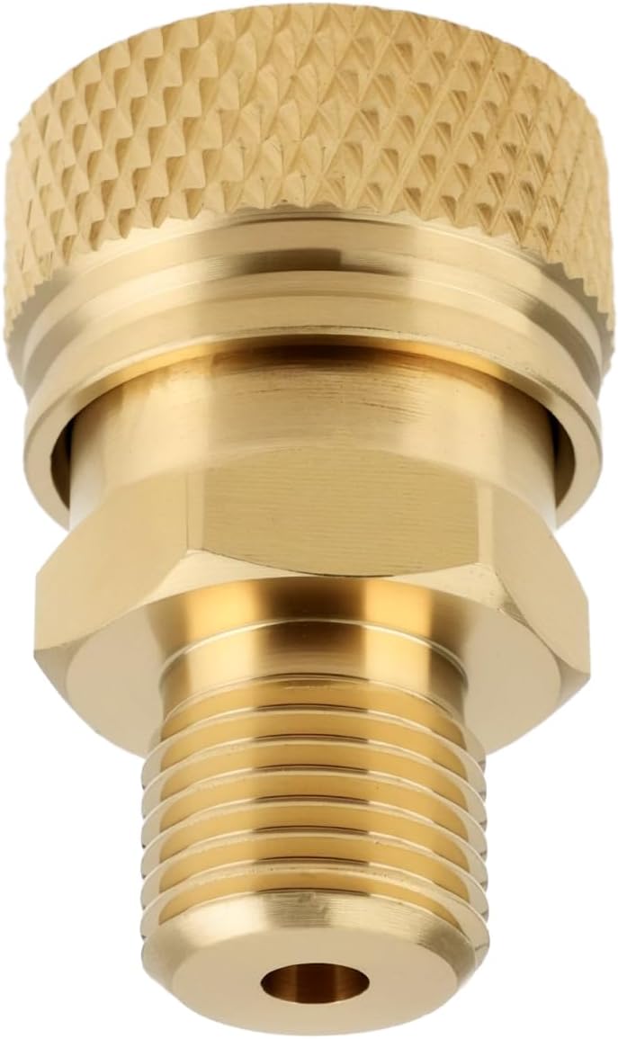 1/8 Bspp-außengewinde-schnellkupplungsstecker Aus Messing (8 Mm) Für Pcp-luftgewehre, 26,5 X 18 X 14 Mm