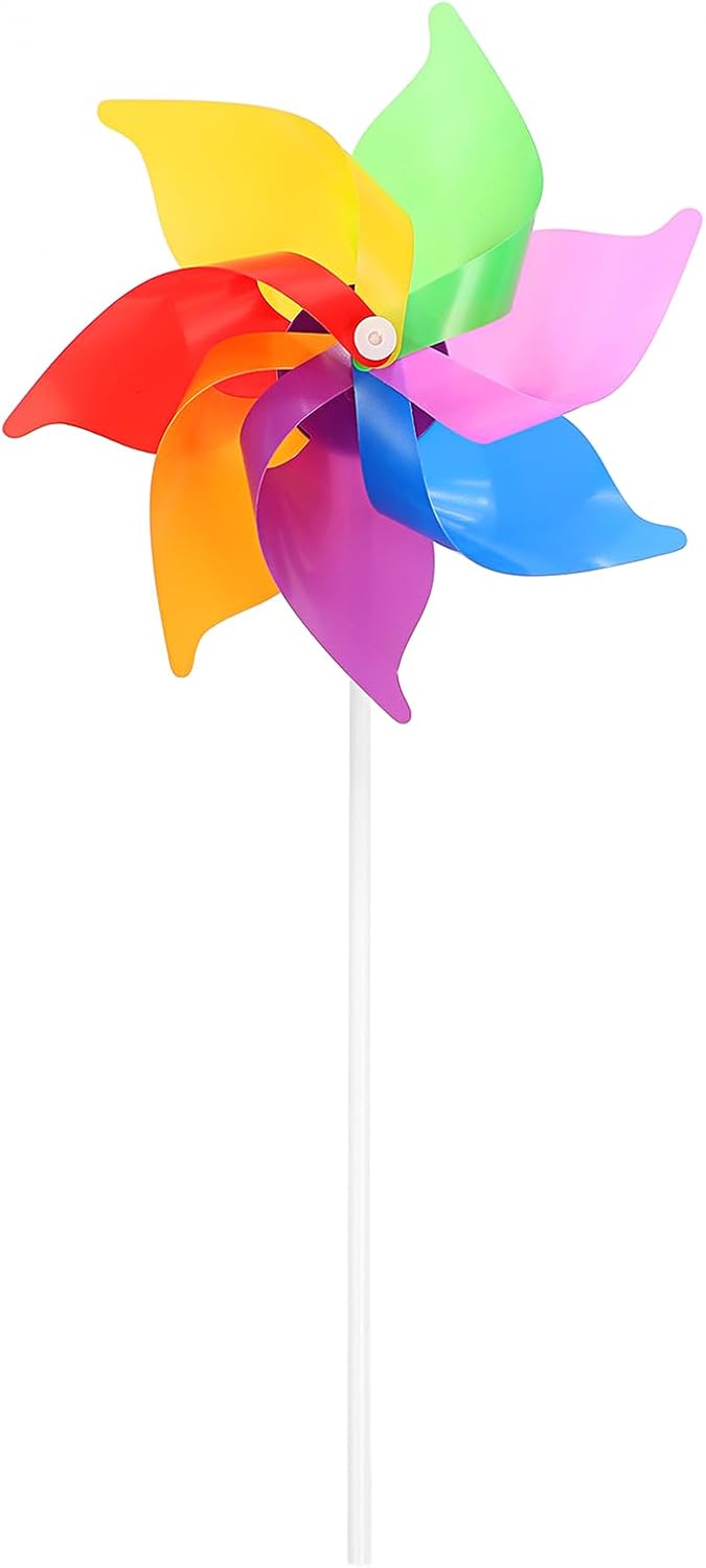 7,1-zoll-windmühlen, Regenbogen-wetterfahne, Bunte Partygeschenke