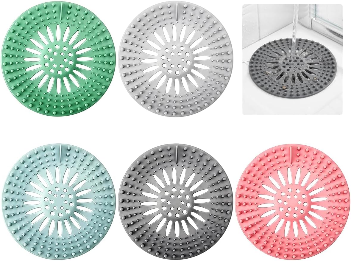 X Silikon-haarfilter Für Badewanne, Dusche Und Waschbecken