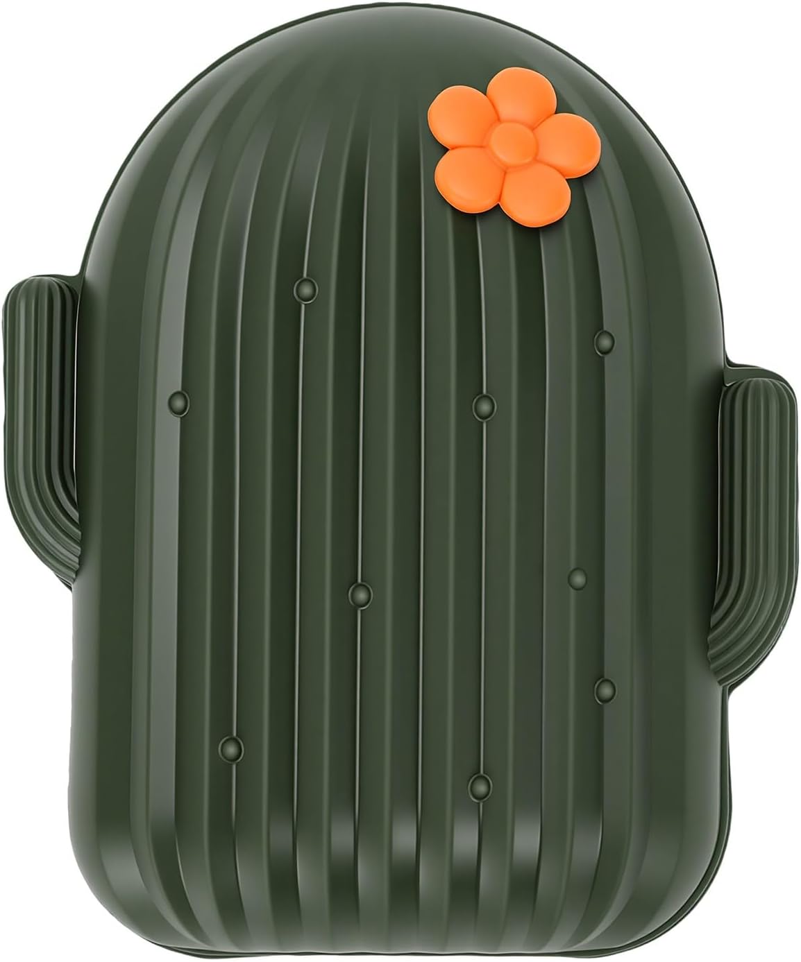 Pflanzenförmige Seifenschale Mit Deckel Und Abflusslöchern