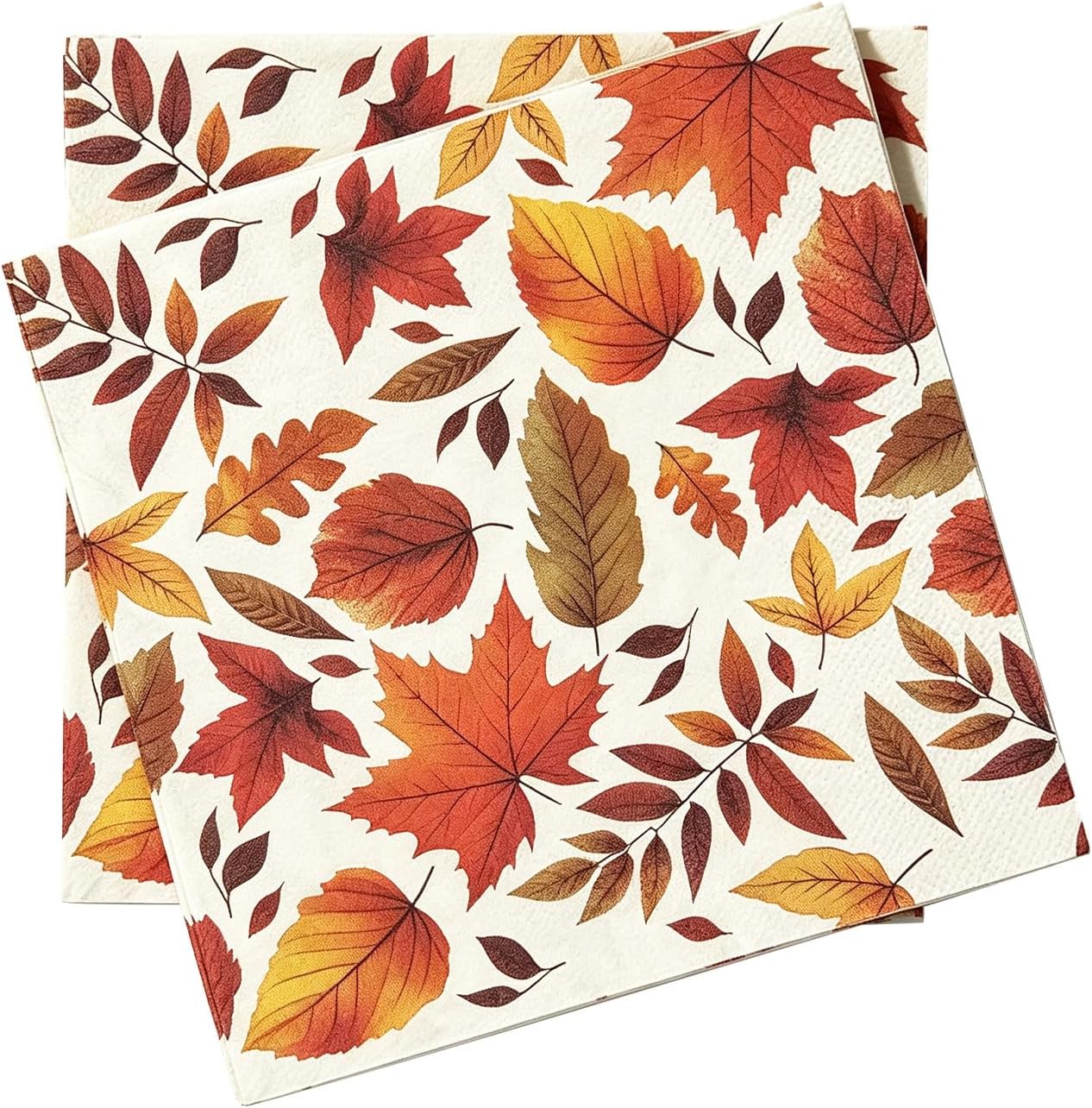 40 Herbstservietten, 33 X 33 Cm