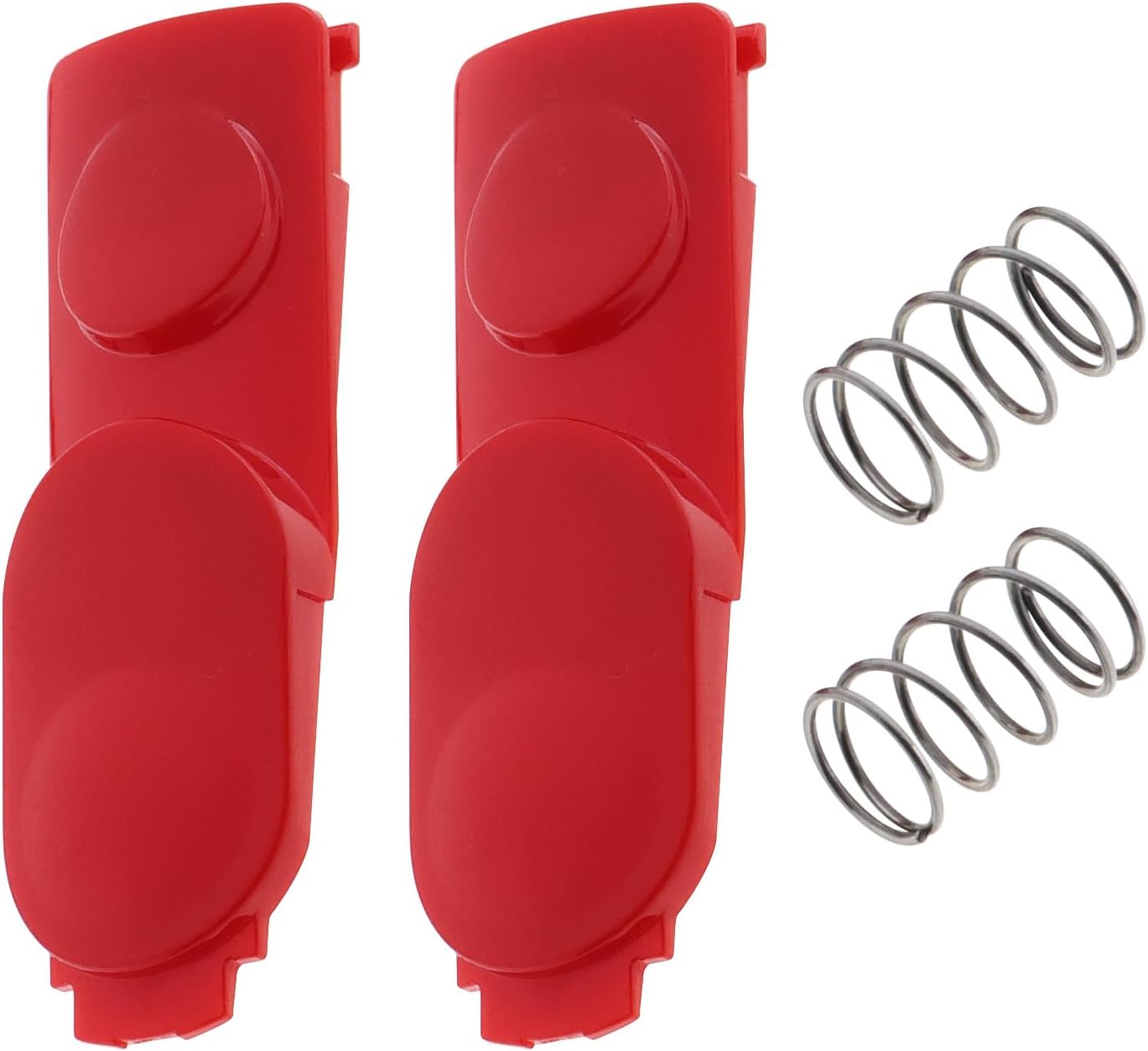 Packung Mit 2 Federbelasteten Verriegelungsknöpfen Für Dyson V7, V8, V10, V11 Und V15 Staubsaugerdüsen, 57,1 X 17,8 Mm