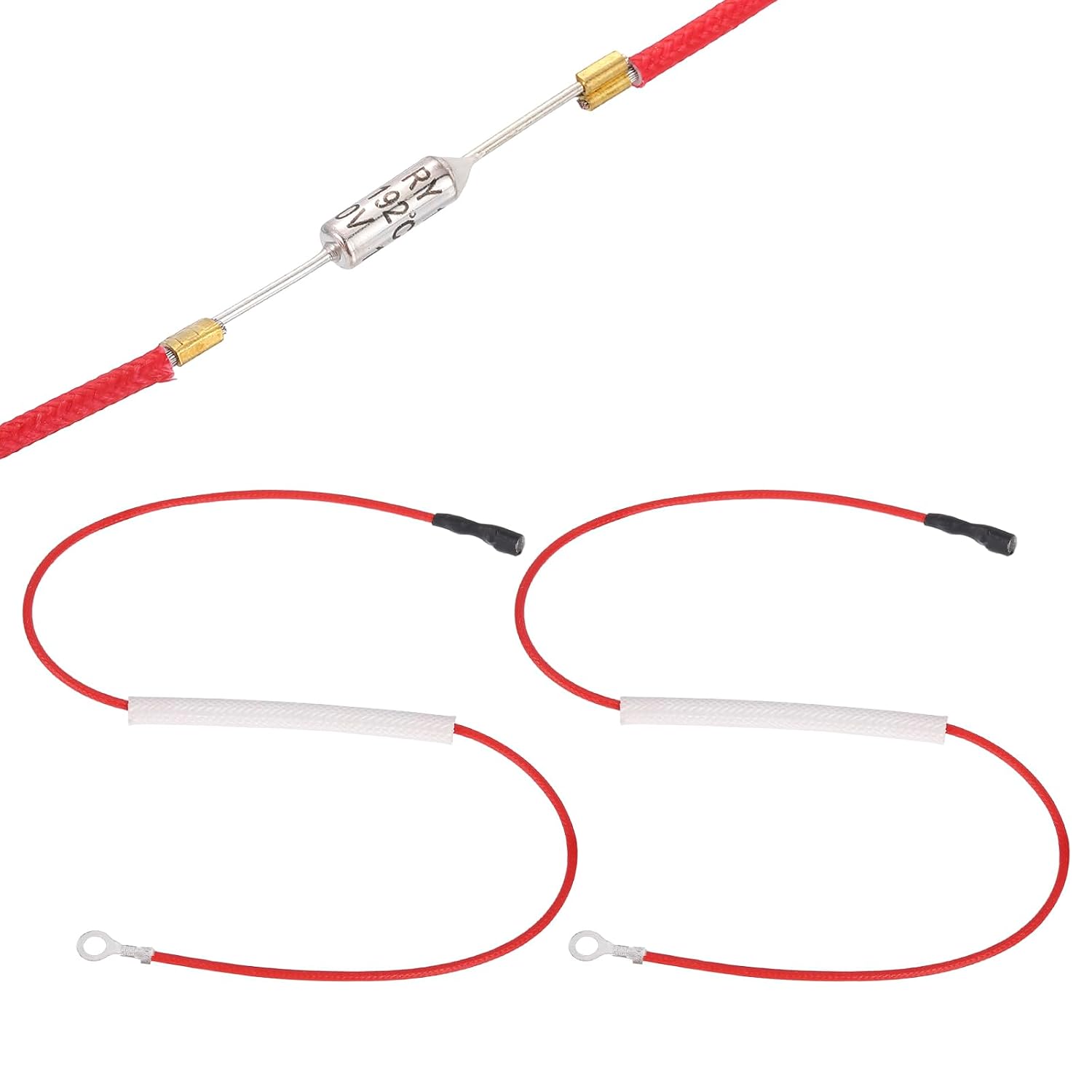 2 Stück Metall-thermosicherungen Für Reiskocher 192°c 10a 250v
