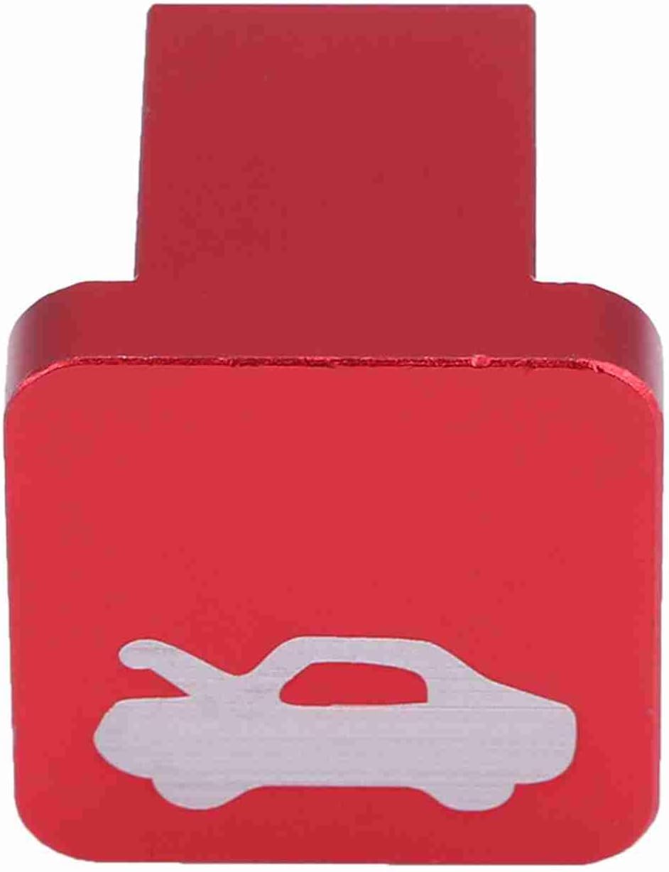 Aluminium-motorhaubenverriegelungsgriff Für Crv – Hochleistungs-entriegelungsset (rot)
