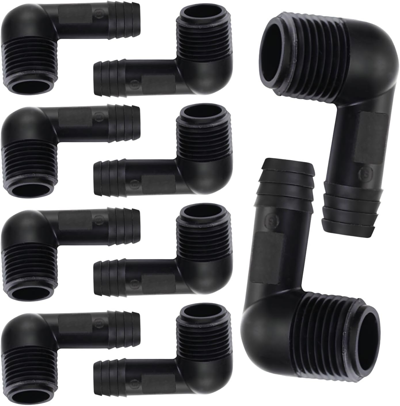 Sbe-050 Packung Mit 10 1/2" Ag Garten-winkelstücken