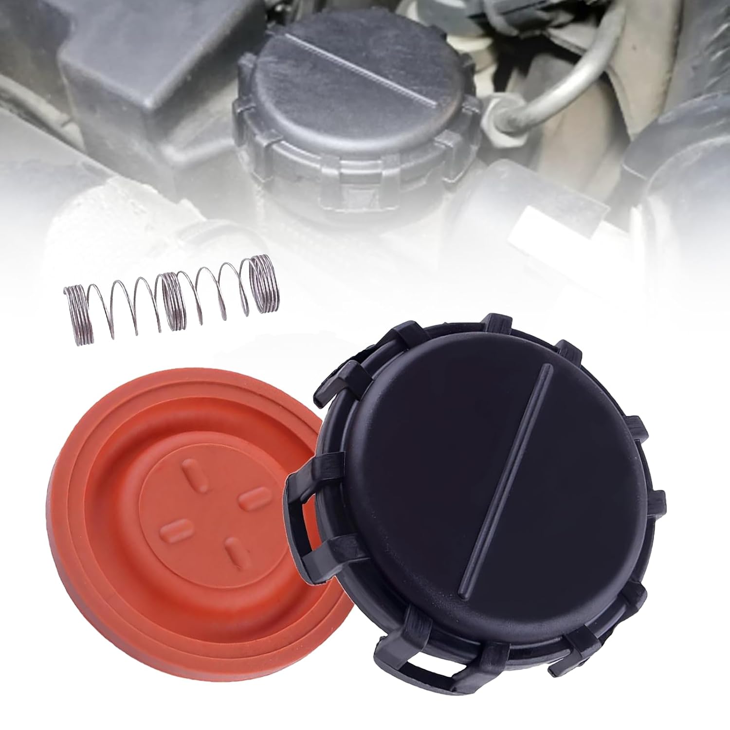 Ventildeckeldichtung, 1.6 Hdi Ventildeckel, 1.6 Hdi Ventildeckelmembran, 1.6 Hdi Ventildeckeldichtung, Motorwechsel, Fahrzeugwartung, 3-teiliger Satz