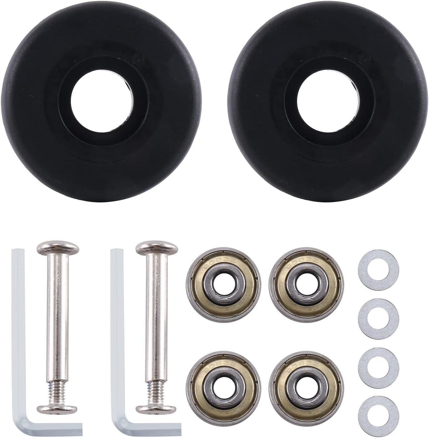 Ersatzrollen Für Koffer, 50 Mm X 18 Mm, Polyurethan-lenkrollen, Reparatursets Für Stahllager.
