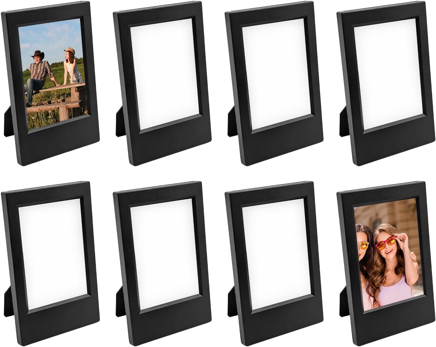Set Mit 8 Mini-fotorahmen – 6 X 9 Cm – Für Sofortbilder