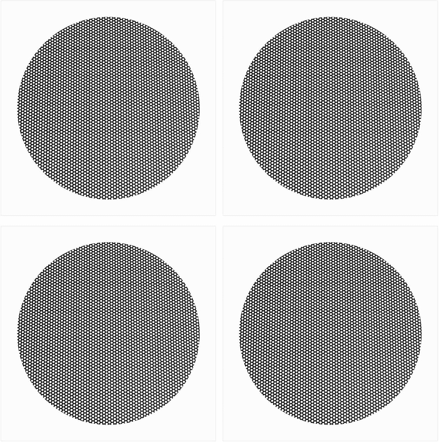 Set Mit 4 Runden Staubschutzabdeckungen Aus Nylongewebe Für Lüfter Der Ps5-spielkonsole, Schwarz