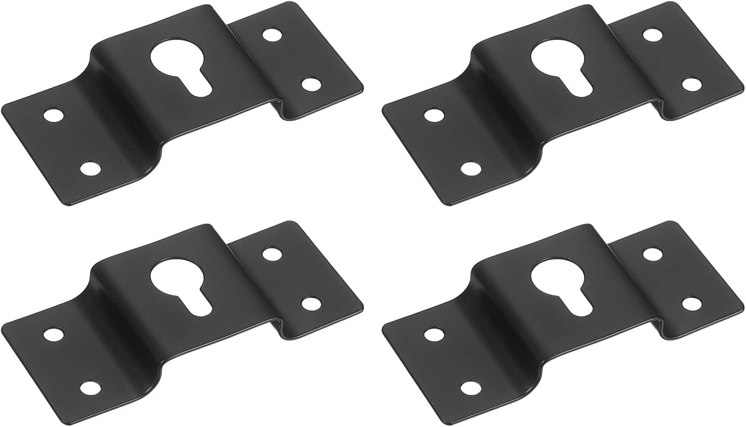 4-teiliges Set Schlitzhaken, 2,8 X 1,18 Zoll Große Eisenstützplatten