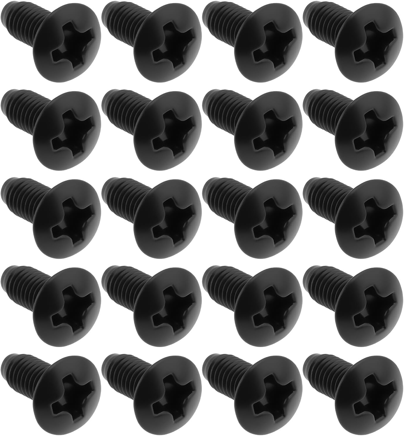 20 Schrauben Für Den Wahlschalter Von E-gitarren, 3-mm-gewinde, 3/5 Positionen, Kompatibel Mit Schwarzen Stratocaster-gitarren