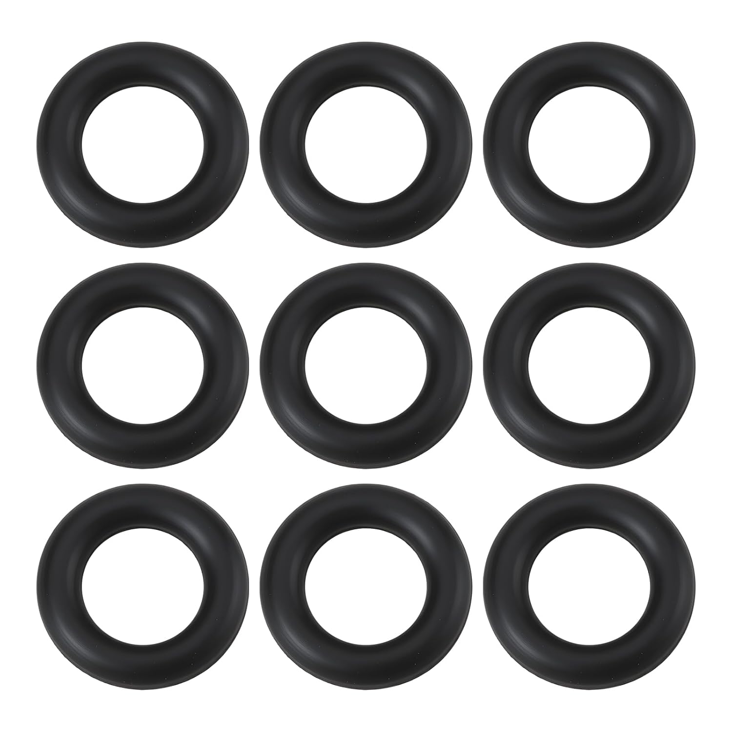 Packung Mit 100 Schwarzen Gummi-o-ringen (7 Mm X 4 Mm X 2 Mm) Für Angelrutenhalter