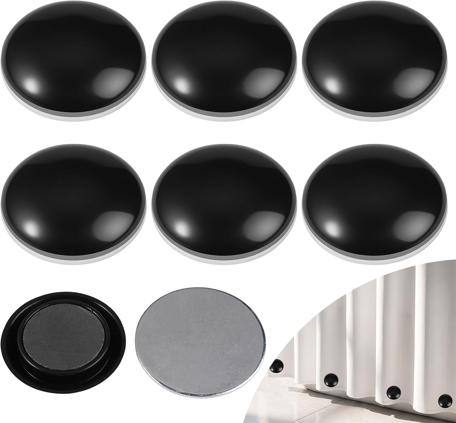 Stück Vorhanggewichte, Duschvorhanggewichte, Magnetische Vorhanggewichte