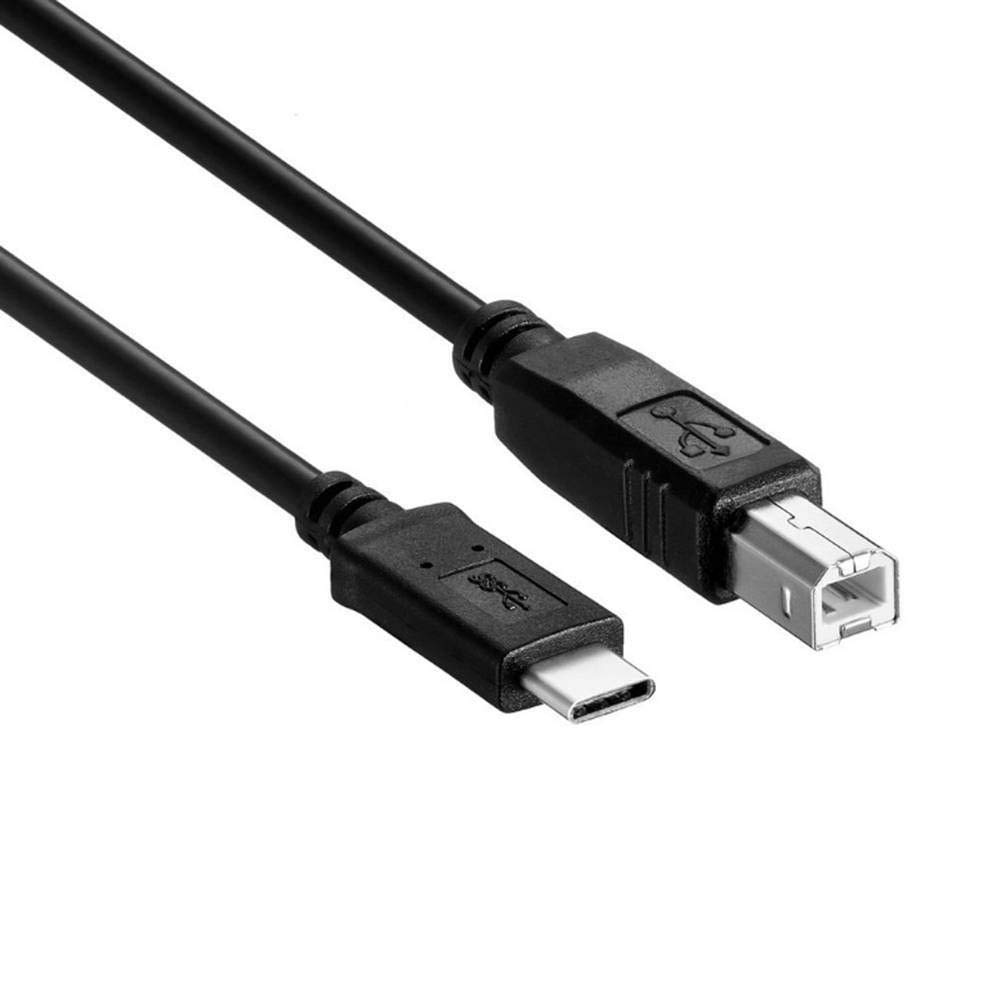 Usb-c Auf Usb 2.0 Usb-b Stecker Datenkabel Für Laptop, Drucker, Festplatte, 1 M