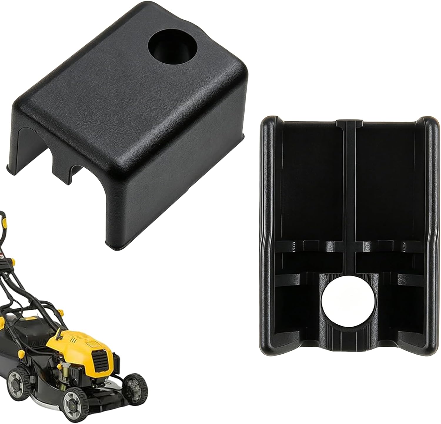 Set Mit 2 Doppelkabel-montagehalterungen 731-04216a, Kabelhalterung Für Rasenmäher Und Schneefräsen, Zubehör Für Rasenmäher Und Schneefräsen