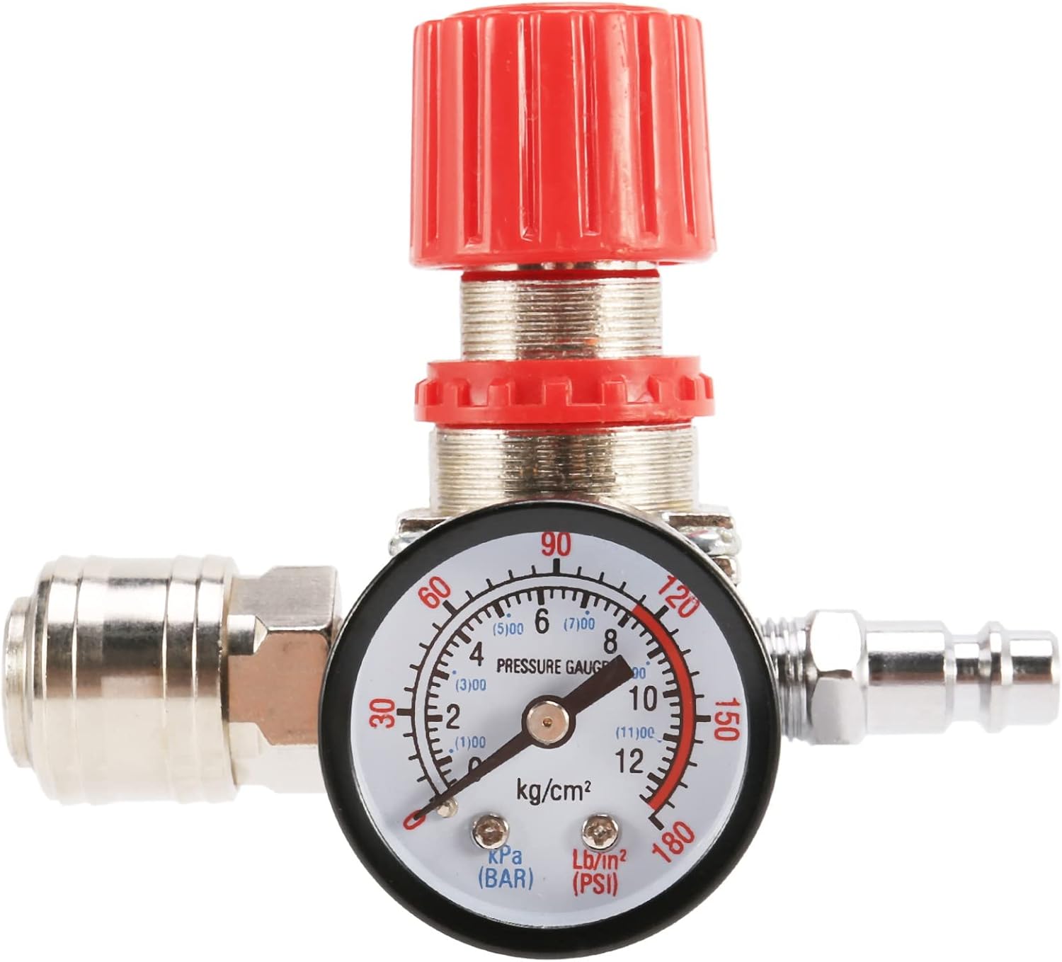 6,35-mm-druckregler – Luftkompressor – Druckregler – Druckminderungsventil – 3-loch-anschluss – 12 Bar