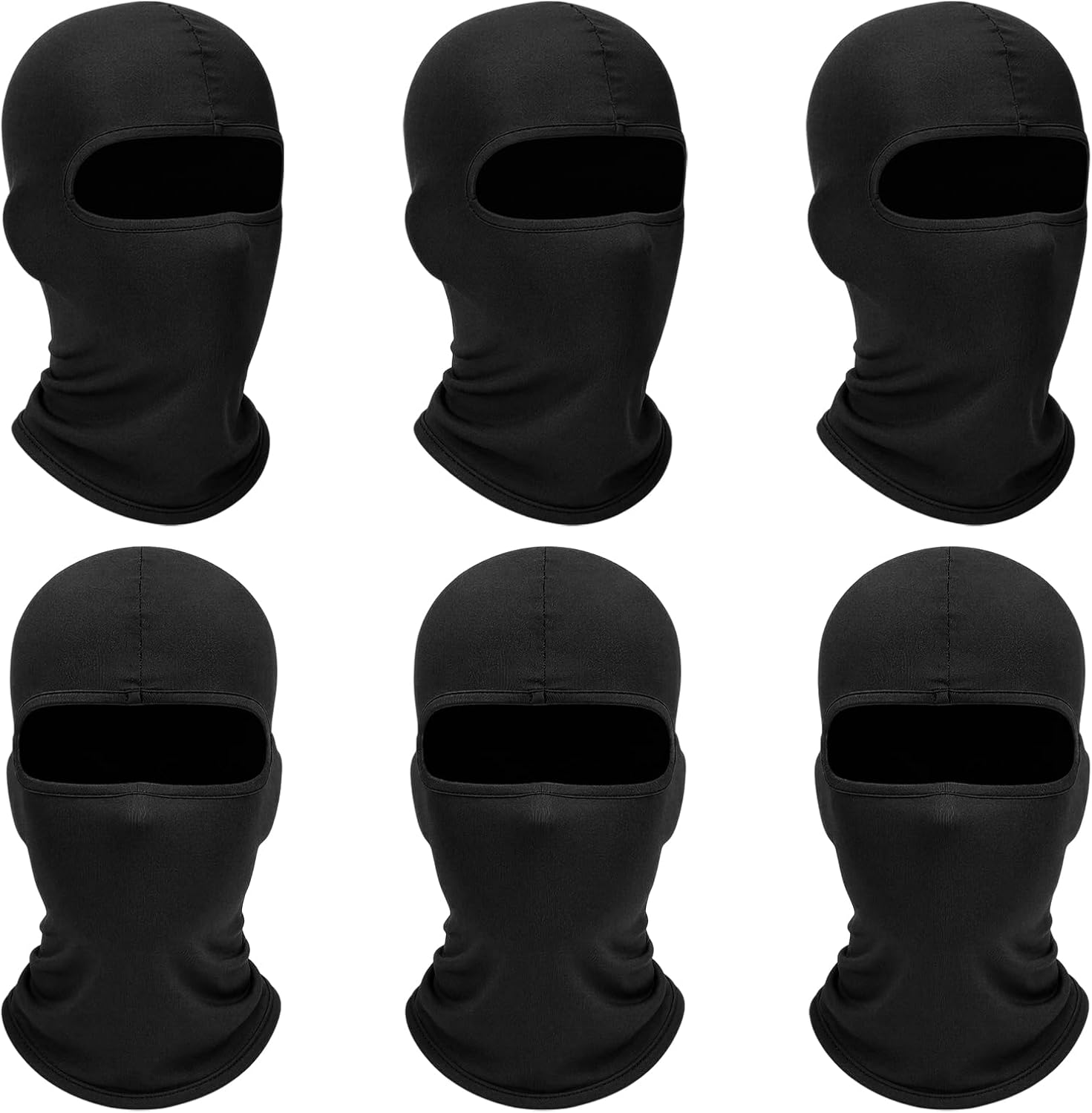 6-teiliges Sommer-motorrad-sturmhauben-set, Multifunktionale Maske Mit Kapuze, Sturmhaube
