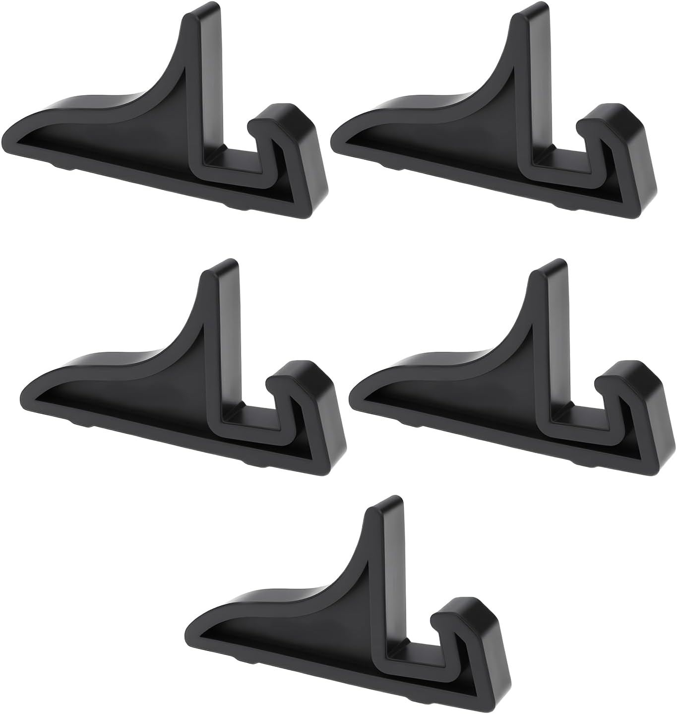 Set Mit 5 Paar Kunststoff-präsentationsständern 79 X 12 X 42 Mm Für Fotos, Dekoteller Und Tischplatten