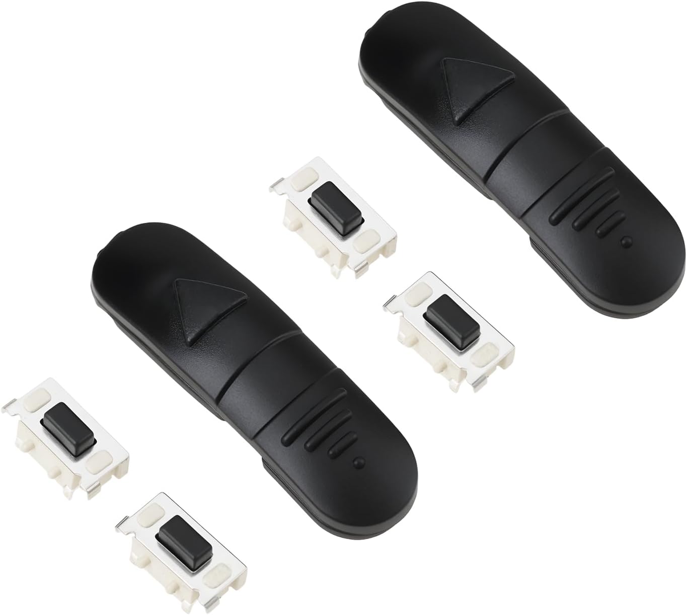 2 Sets Gummi-fernbedienungsknöpfe Mit Touch-schaltern, Kompatibel Mit Citroen Dispatch, Xsara, Synergie Und Xantia