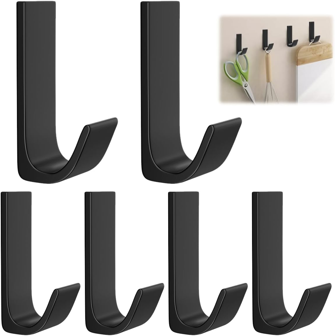 Selbstklebende Aluminium-wandhaken