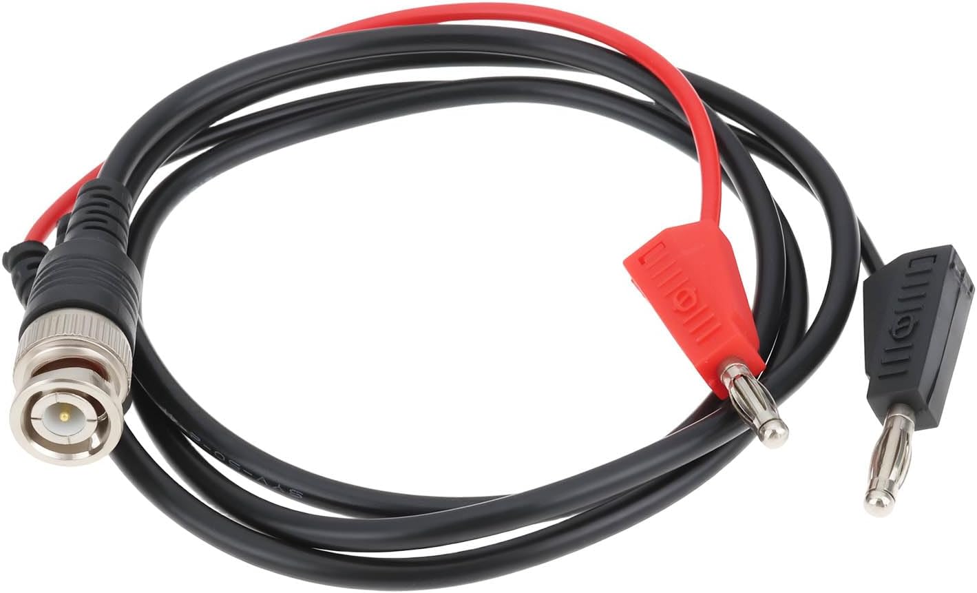 X 100 Cm Bnc-auf-doppel-4-mm-bananenstecker-kabel, Kompatibel Mit Tektronix Keysight Rigol Siglent Hantek Owon Bench Und Klassenzimmer