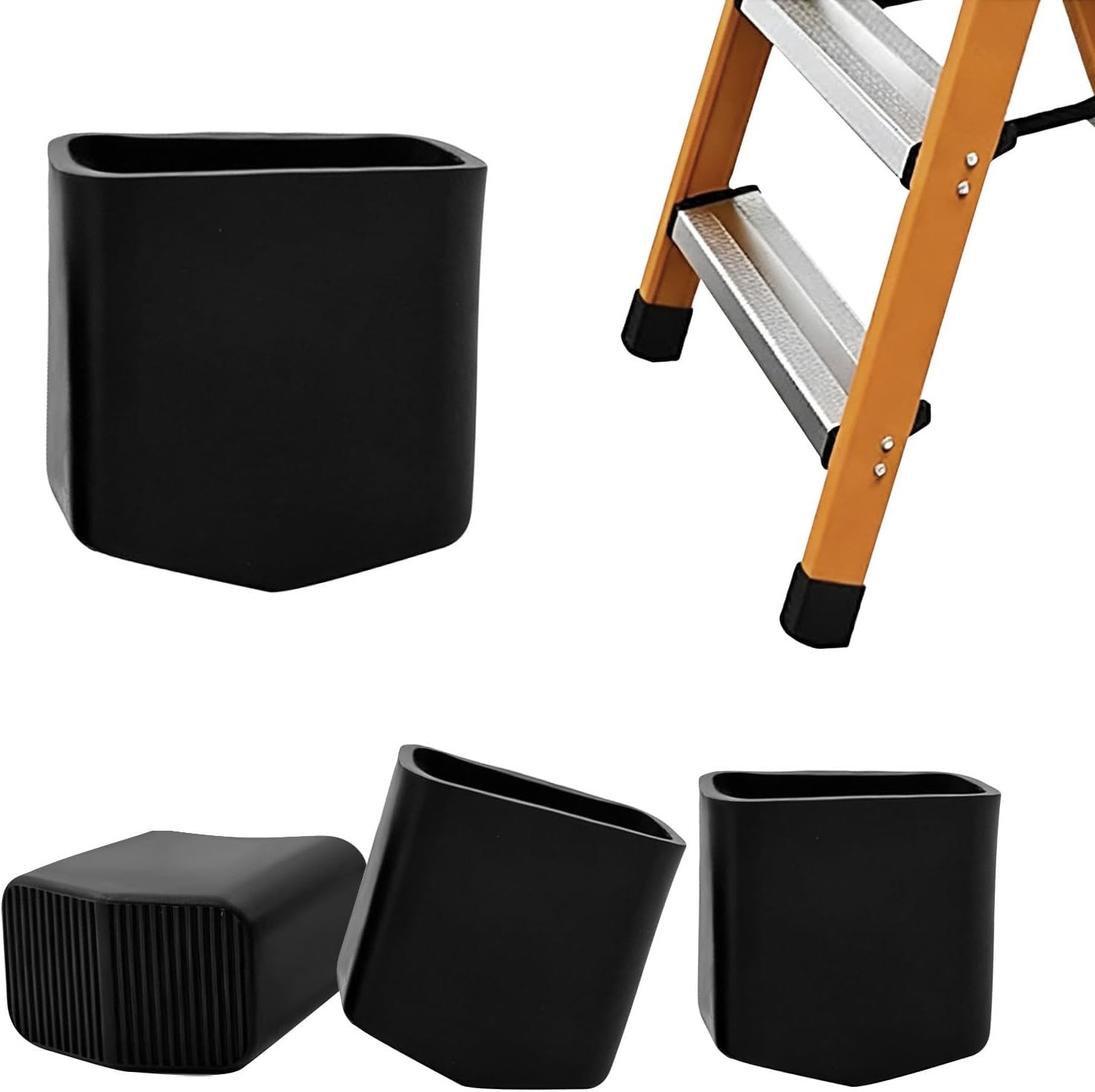 Set Mit 4 Rutschfesten Gummifüßen Zum Schutz Des Bodens - 33 X 20
