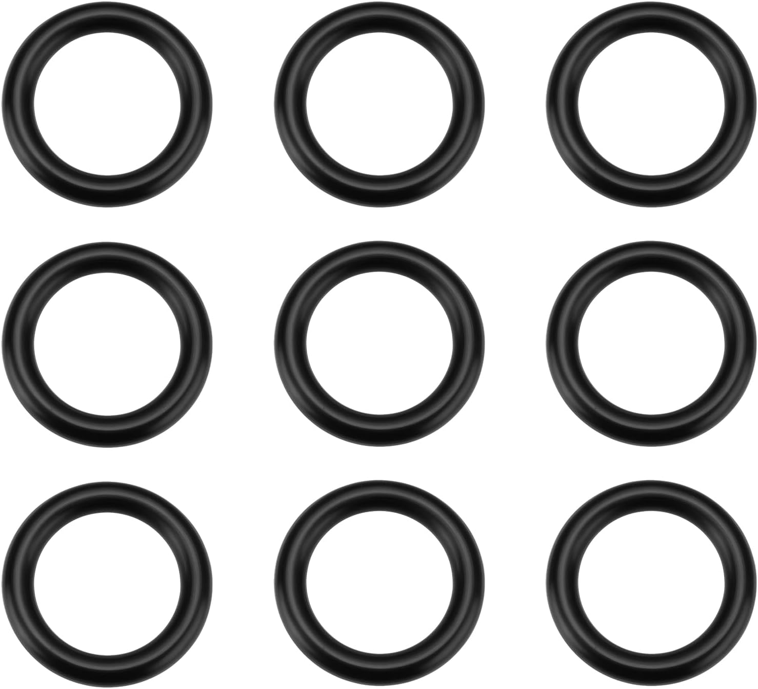 Packung Mit 100 Dichtungsringen Für Bewässerungssysteme (1,27 Cm) Mit Schnellanschluss, Kompatibel Mit Gardena 16 X 11 X 2,5 Mm