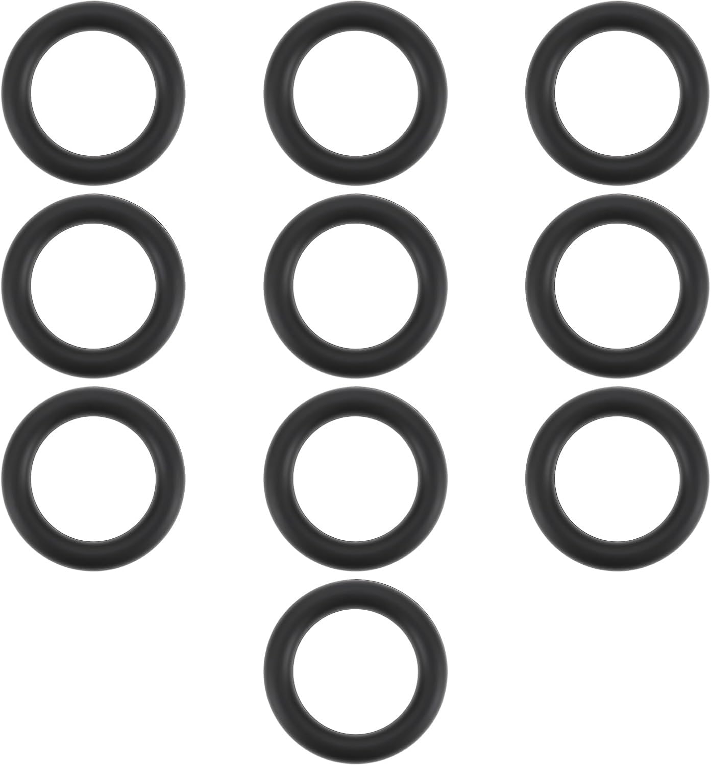 Satz Mit 10 Kraftstoffleitungsdichtungen 10×15×2,5 Mm, Kompatibel Mit A6019970445, Kompatibel Mit Mercedes E250d W124 W210 2.5d 1993-1999