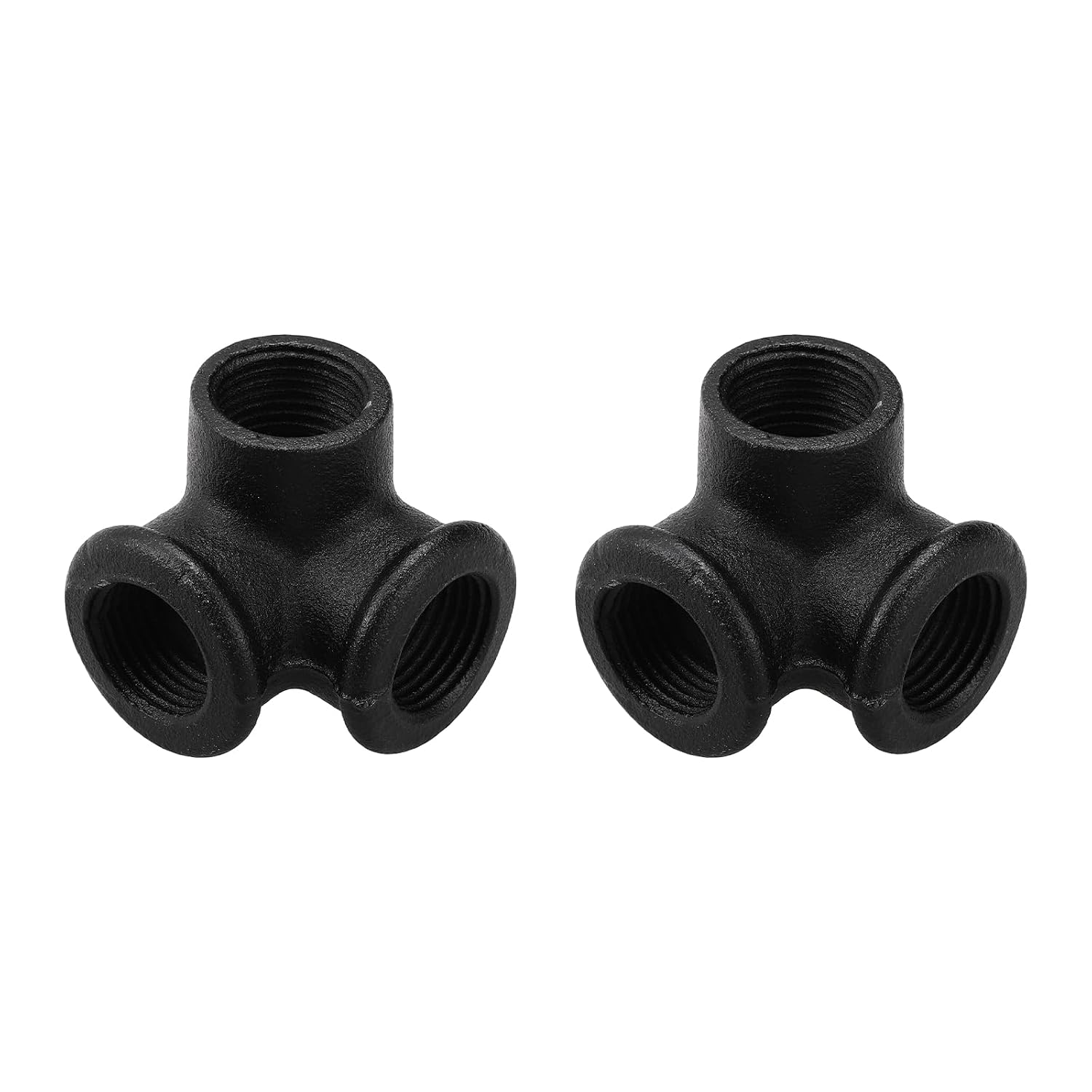 Stück 3-wege 1/2" Temperguss-rohrverschraubung
