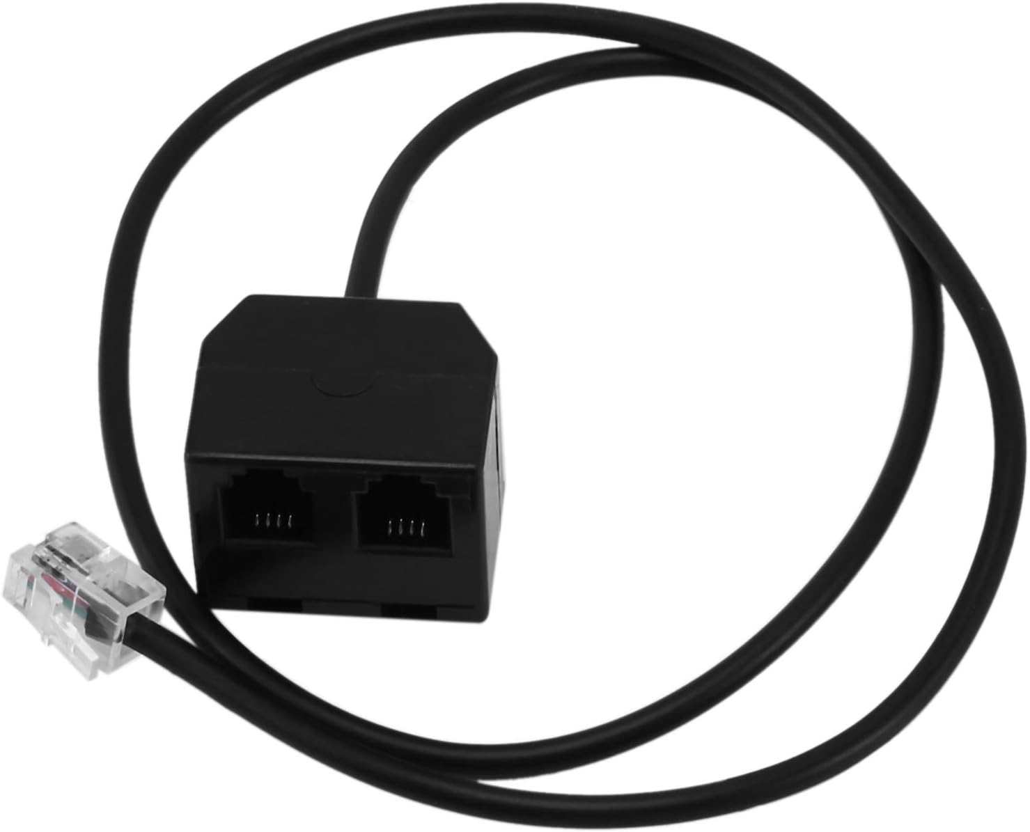 Rj9 4p4c Stecker Auf Zwei Buchsen Adapterkabel