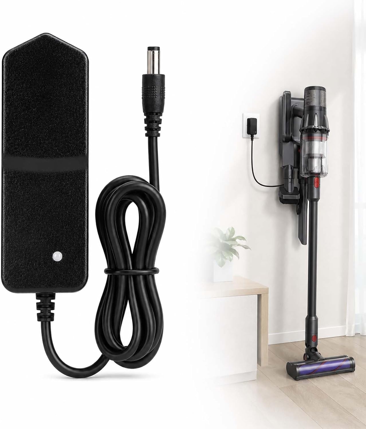 26v 500ma Ladekabel, Ladegerät Für Hoover H-free 100/200/500/700/800 Staubsauger, Kompatibel Mit Den Modellen Hf122rh Und Hf122gpt, 1,8 Meter Langes Ladekabel
