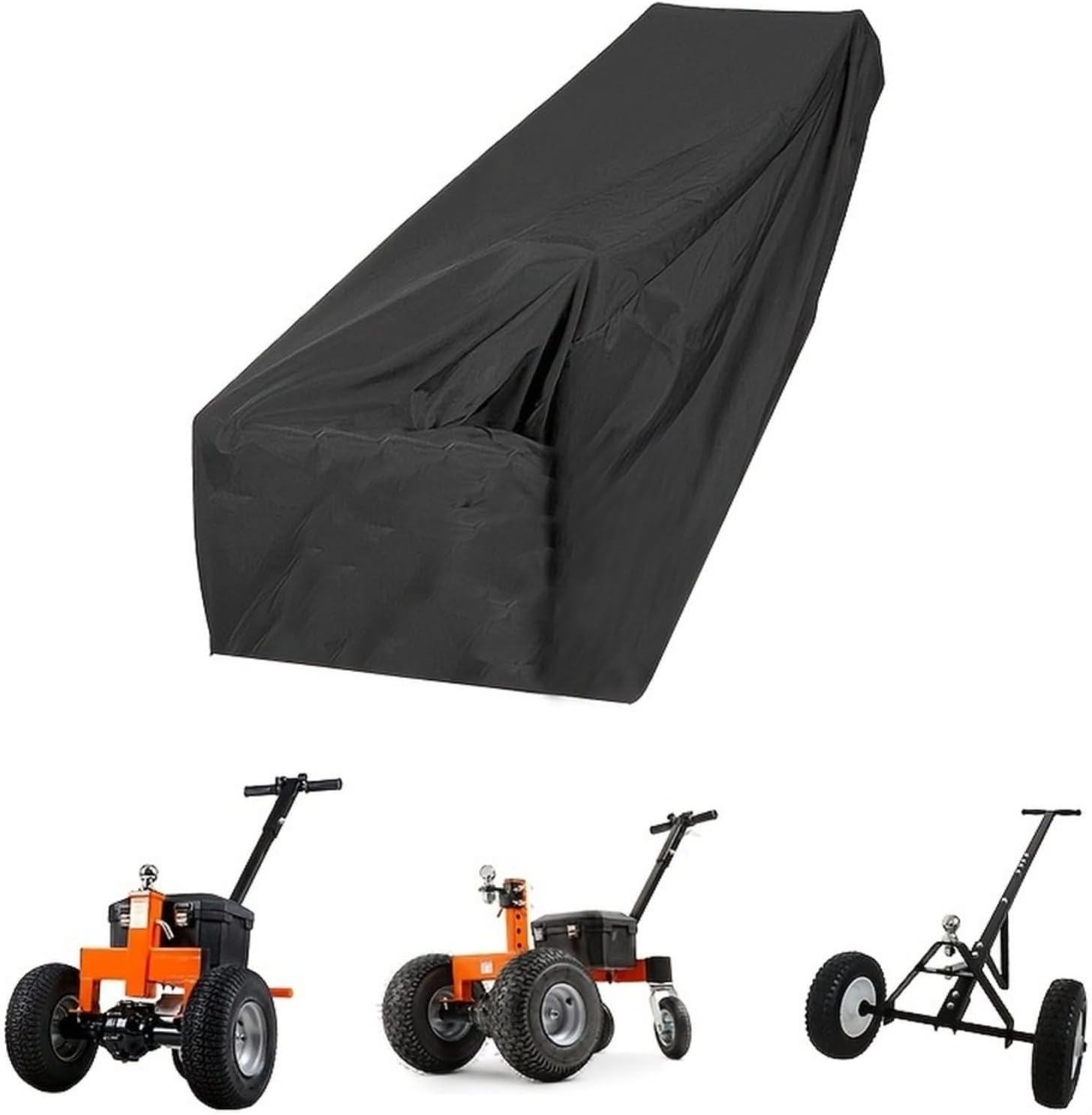 Wasserdichte, Staubdichte Schutzhülle Aus 210d Oxford-gewebe Für Outdoor-trolleys, 42 X 113 X 18 Cm, Schwarz